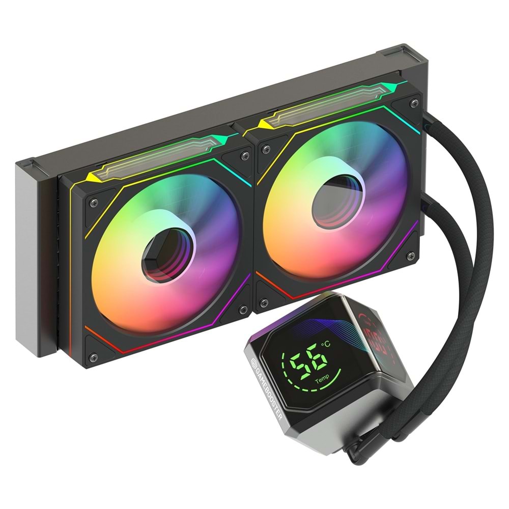 GameBooster SIGHT PRO 240B ARGB Curved Ekran LGA1851/AM5 Uyumlu