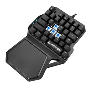 Rampage KB-R77 Palm USB Outemu Blue Switch Mekanik Mini Gaming