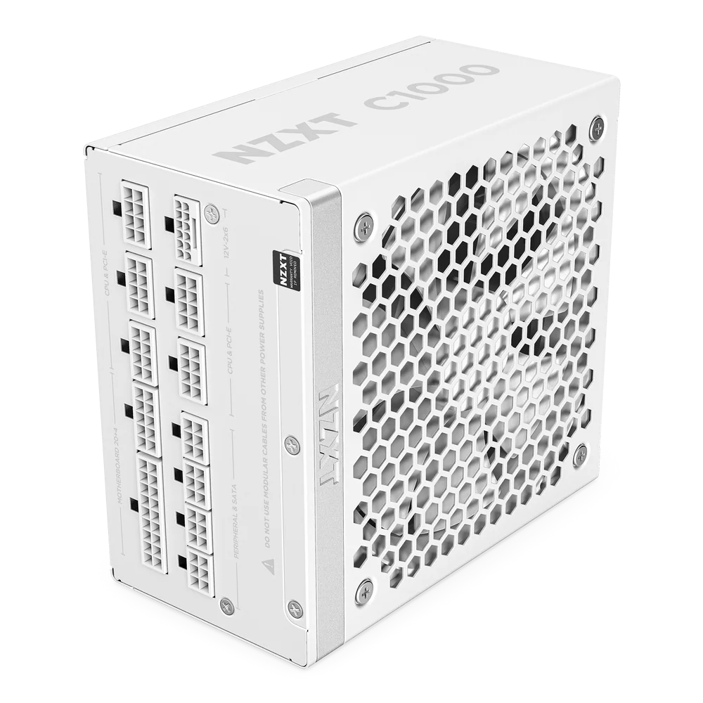 Nzxt 1000w C1000 Gold Atx 3.1 PA-0G2BW-EU 80+ Gold Full Modular Beyaz