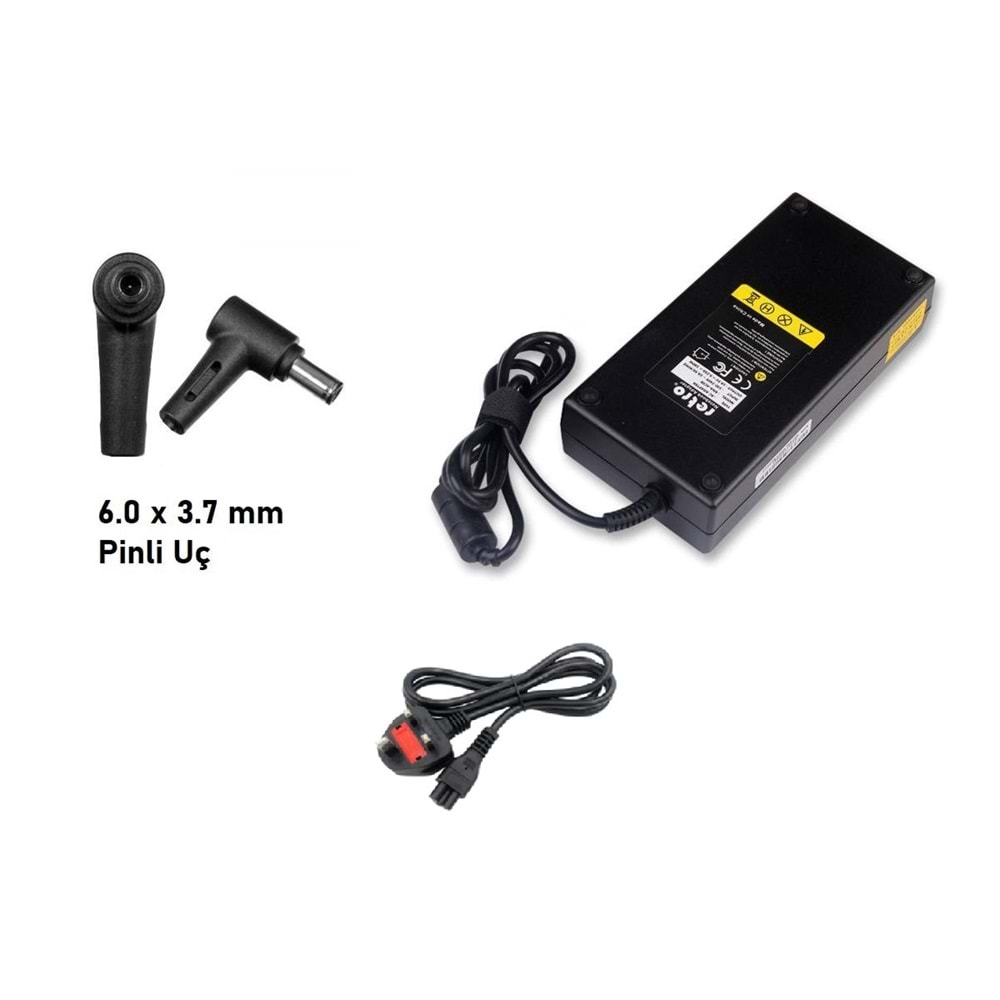 Adaptor DCA-AC106 20V 10A 200W Ortası Pinli 6.0mm \\ 3.7mm