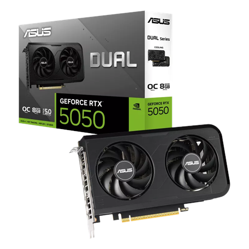 Ekran Kartı Asus Dual-Rtx5050-O8G OC 8Gb Gddr6 128Bit