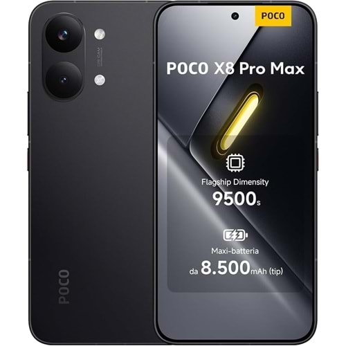 Telefon Xiaomi Poco X8 Pro Max 12/512Gb Black