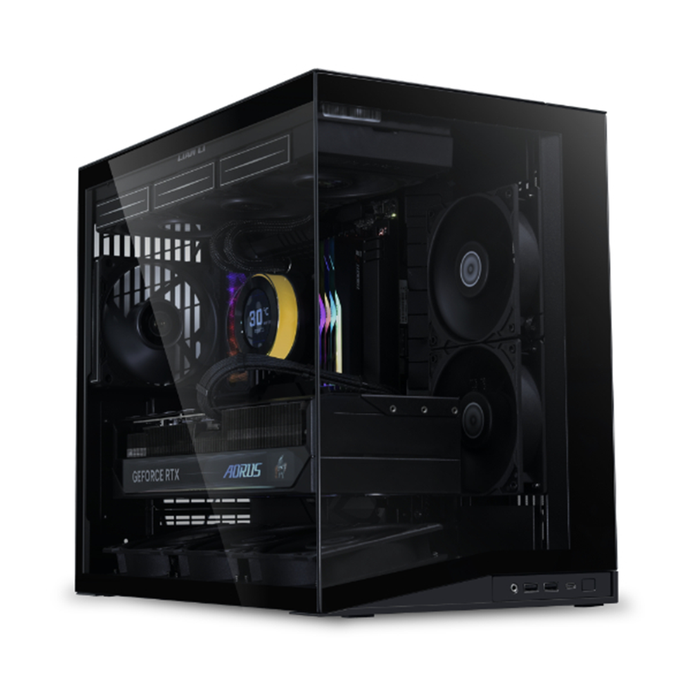 Lian Li O11 Dynamic Flow Mini V2 Mid Tower Siyah (G99.O11DMIV2FX.00)