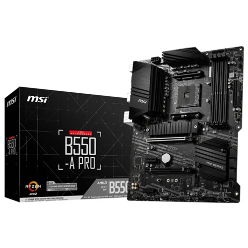 Msi B550-A Pro B550-A DDR4 4400(OC)Mhz AM4 Atx
