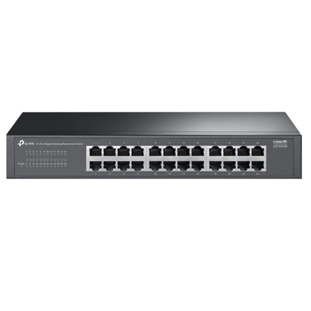 Switch TP-Link LS1024G 24 Port 10/100/1000Mbps Metal Kasa