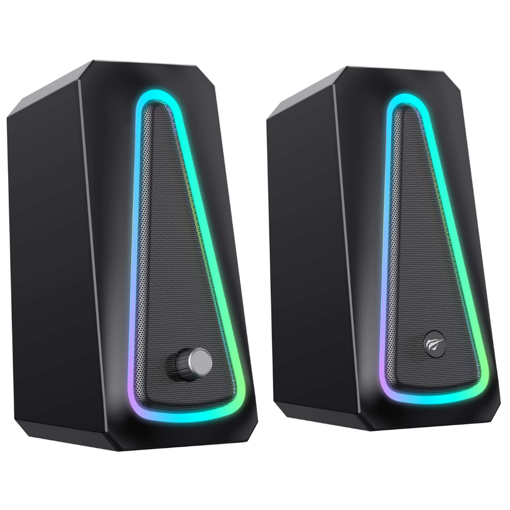 Speaker Havit Gamenote SK208 PRO RGB Işıklı 2.0 Stereo Gaming