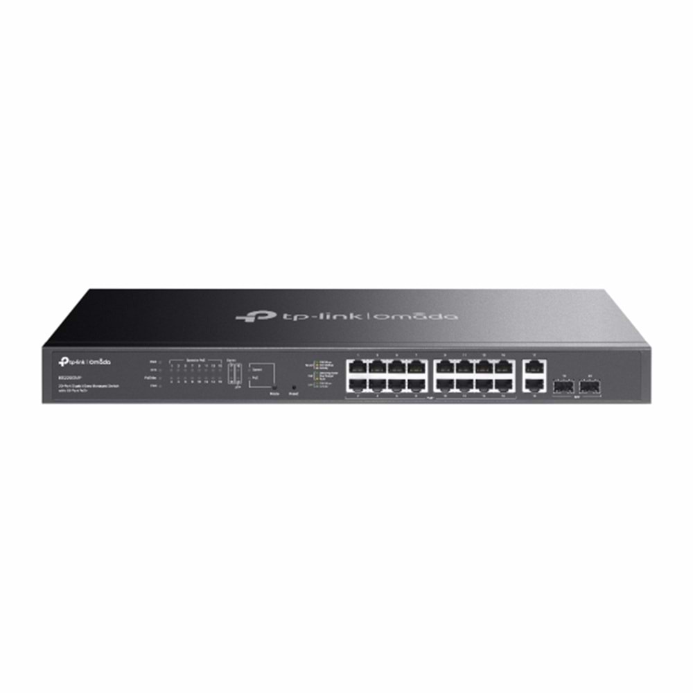 Tp-Link Omada Es220Gmp 16 Port Gigabit+2xGb Sfp+2xGb Rj45 250W Poe