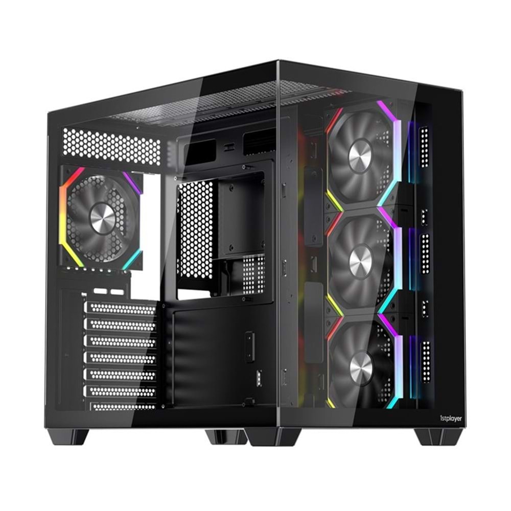 1St Player Bv7 Siyah 750W 80+ Bronze Argb Atx 3.0 Argb 4X12Cm Fan
