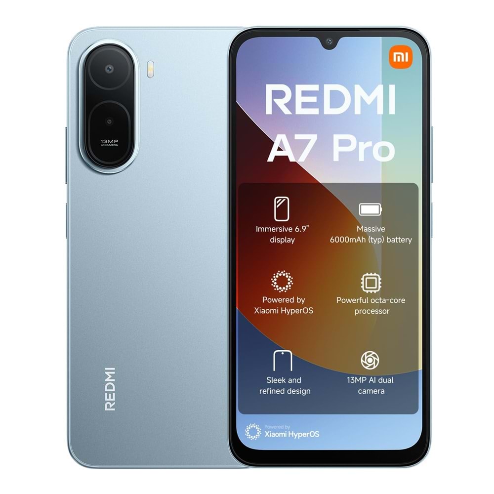 Telefon Xiaomi Redmi A7 Pro Mist Blue 4Gb Ram 128Gb