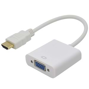 AKSESUAR KABLO HDMI TO VGA DÖNÜŞTÜRÜCÜ AL4547 AL4487